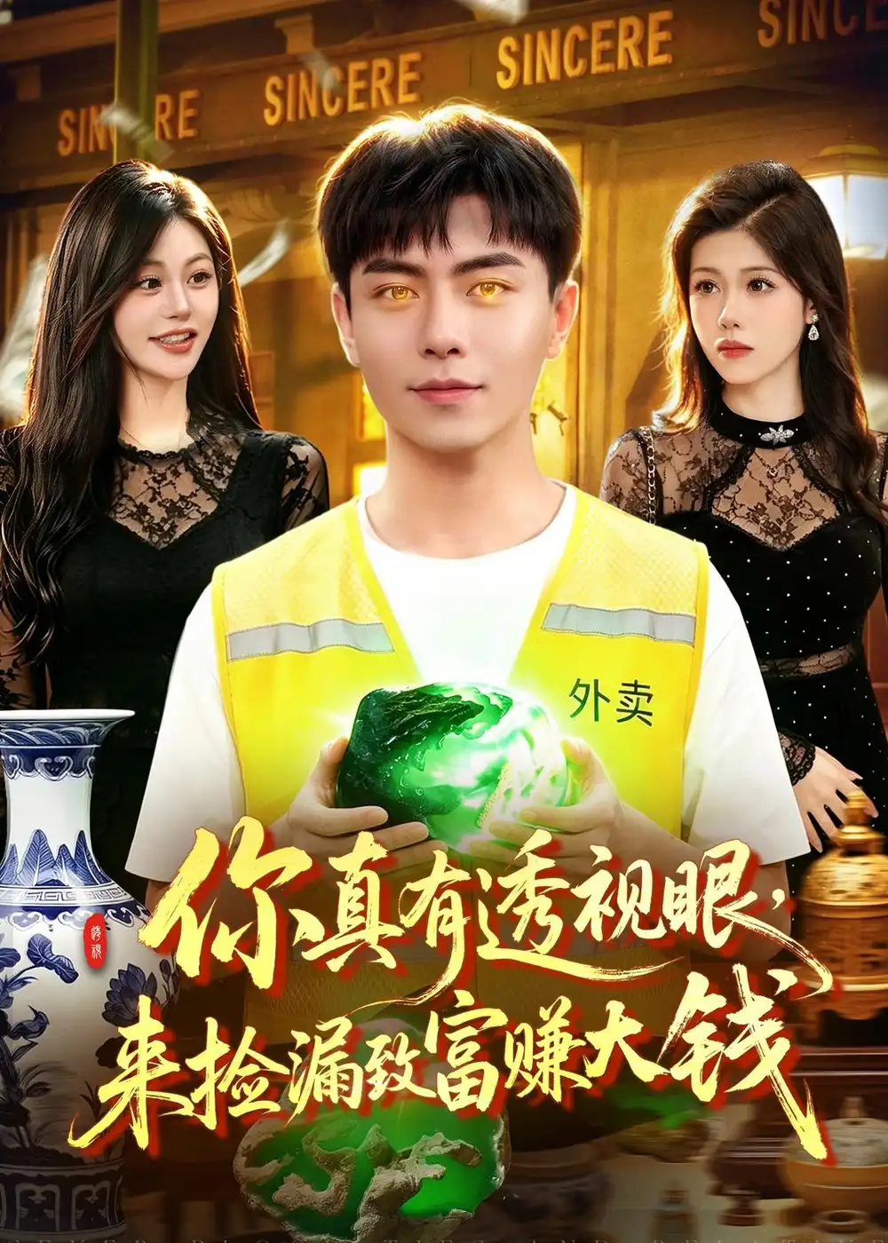 《你真有透视眼，来捡漏致富赚大钱&你真有透视眼来捡漏致富赚大钱（90集）张闻宇＆唐紫怡 (2026)》短剧全集免费在线观看-CD网盘社