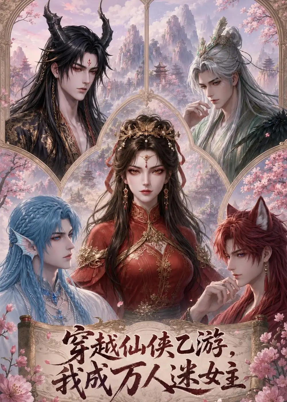 《穿越仙侠乙游，我成万人迷女主&穿越仙侠乙游我成万人迷女主（68集）AI短剧 (2026)》短剧全集免费在线观看-CD网盘社