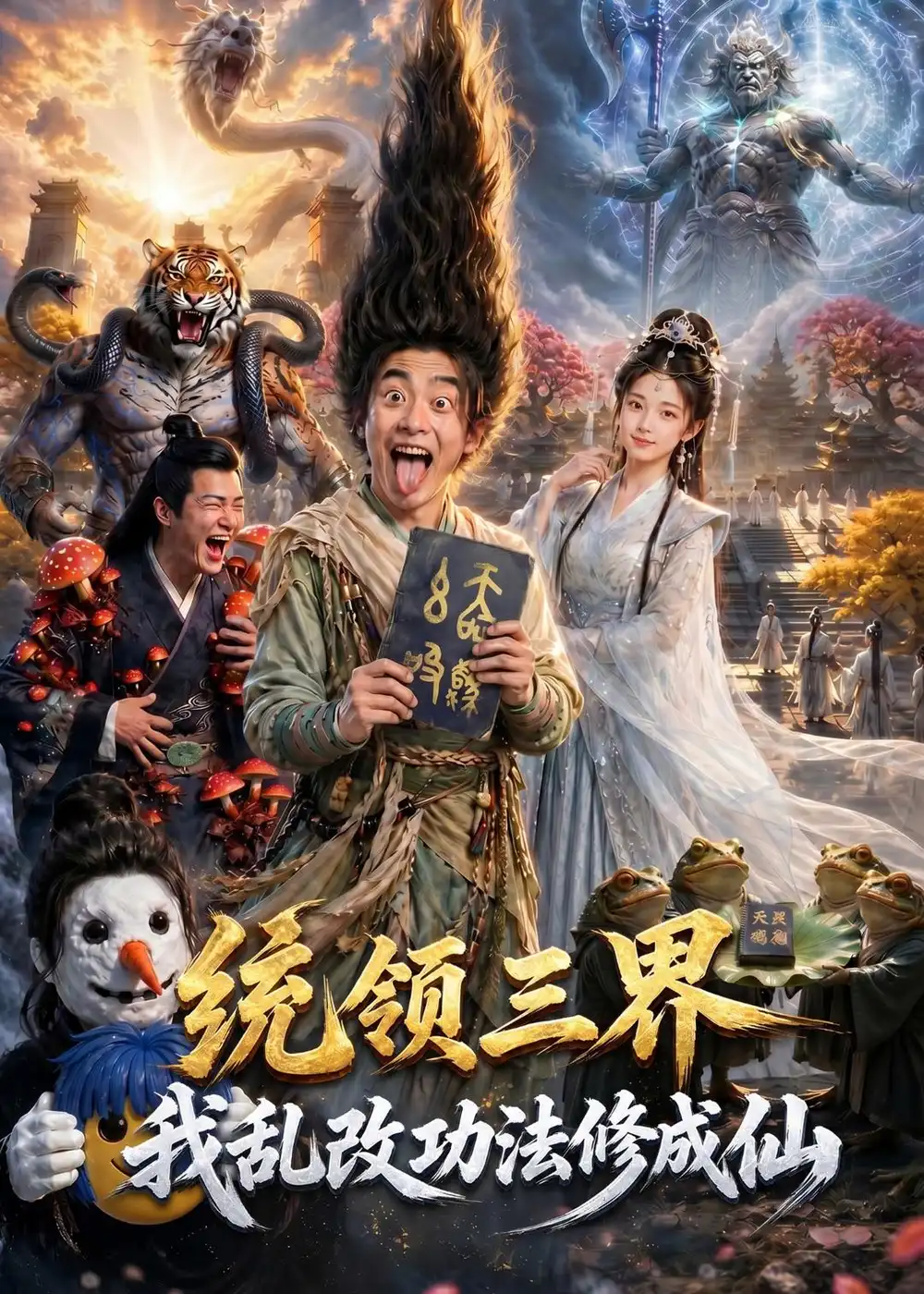 《统领三界，我乱改功法修成仙&统领三界我乱改功法修成仙（66集）AI短剧 (2026)》短剧全集免费在线观看-CD网盘社