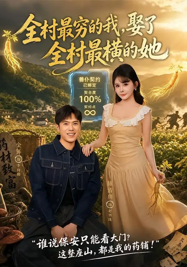 《全村最穷的我，娶了全村最横的她&全村最穷的我娶了全村最横的她（72集）金铄＆陈清玥 (2026)》短剧全集免费在线观看-CD网盘社