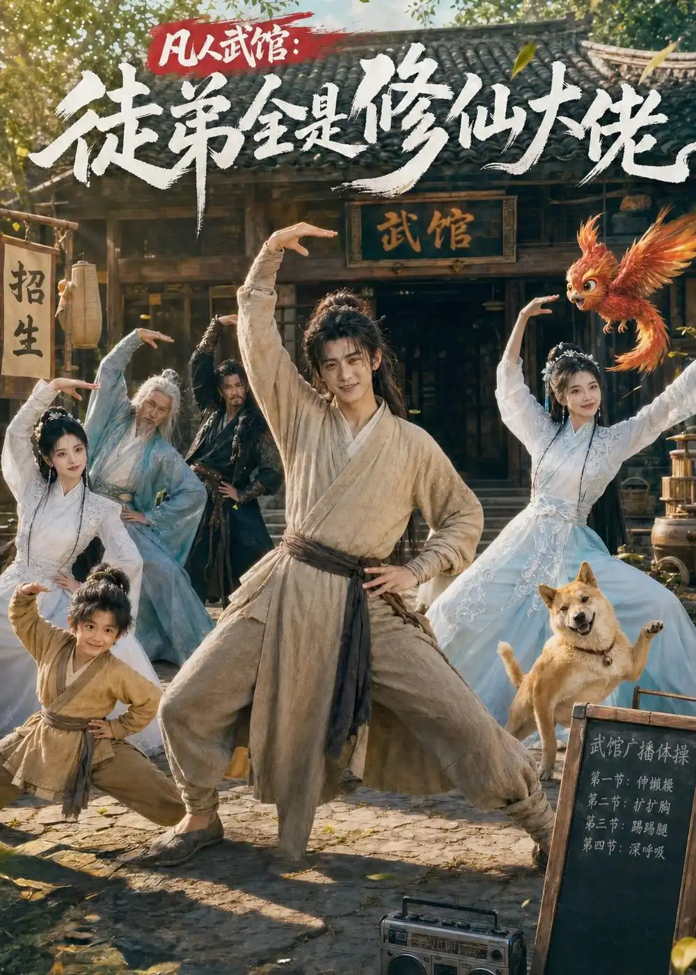 《凡人武馆徒弟全是修仙大佬（66集）AI短剧》短剧全集免费在线观看