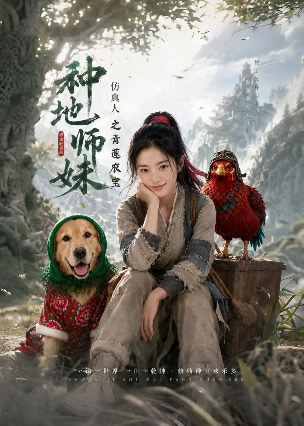 《种地师妹仿真人之青莲农宝（66集）AI短剧 (2026)》短剧全集免费在线观看-CD网盘社
