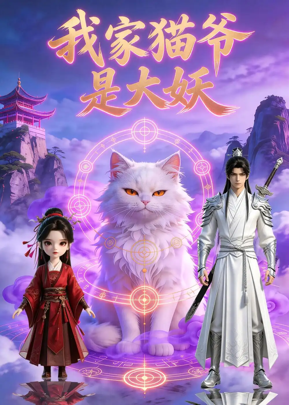 《我家猫爷是大妖（30集）AI短剧 (2026)》短剧全集免费在线观看-CD网盘社