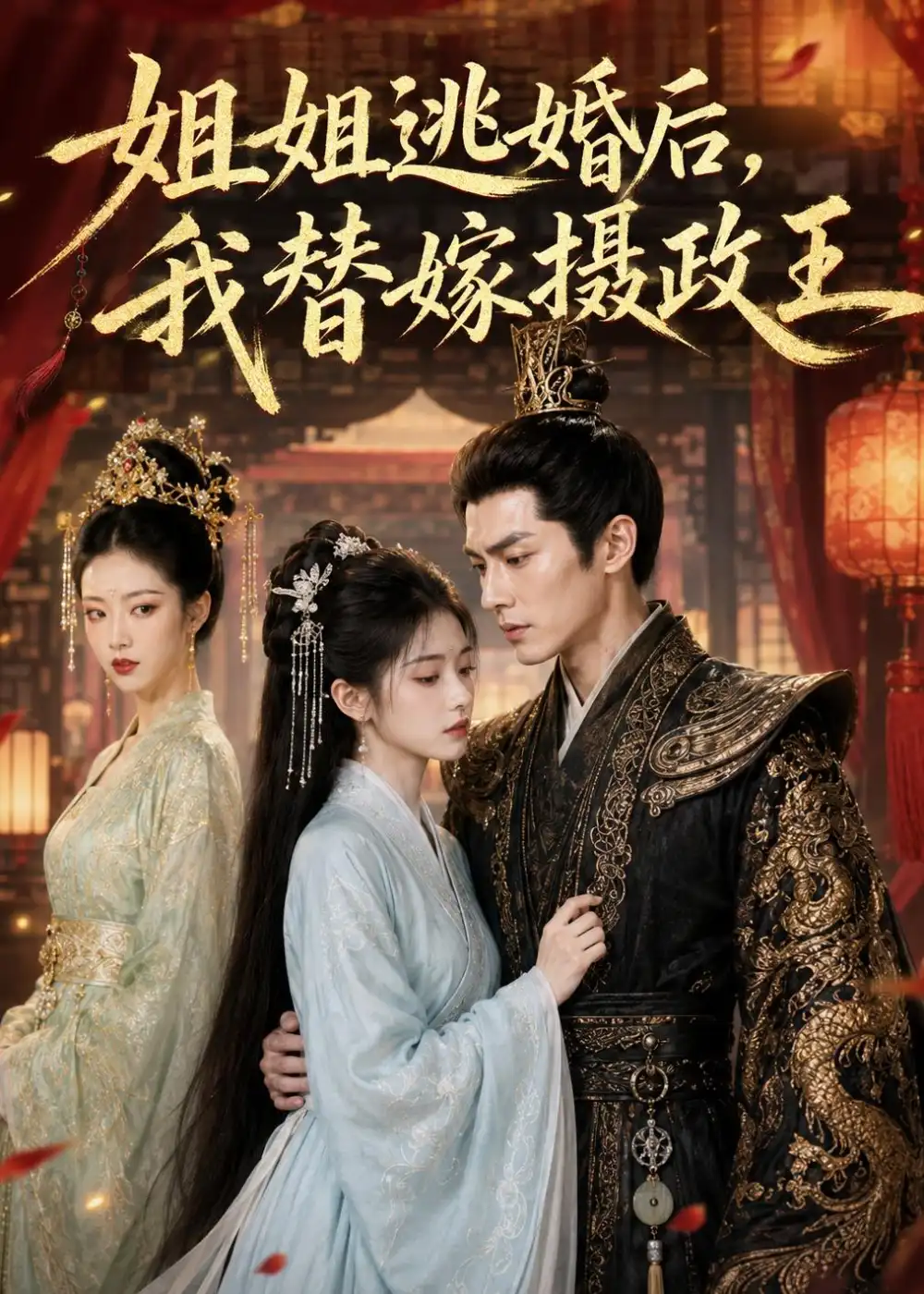 《姐姐逃婚后，我替嫁摄政王&姐姐逃婚后我替嫁摄政王（54集）AI短剧 (2026)》短剧全集免费在线观看-CD网盘社
