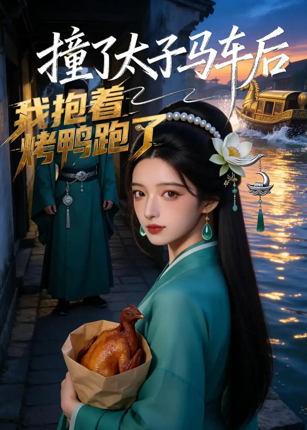 《撞了太子马车后，我抱着烤鸭跑了&撞了太子马车后我抱着烤鸭跑了（50集）AI短剧 (2026)》短剧全集免费在线观看-CD网盘社