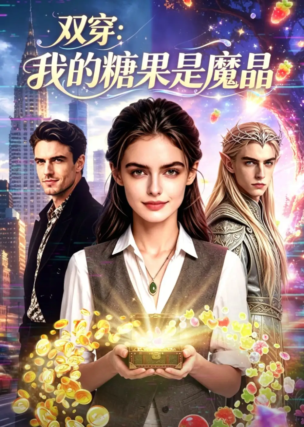 《双穿：我的糖果是魔晶&双穿我的糖果是魔晶（60集）AI短剧》短剧全集免费在线观看-CD网盘社