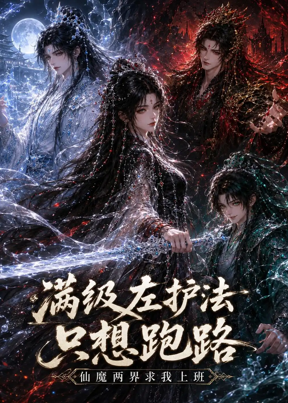 《满级左护法只想跑路，仙魔两界求我上班&满级左护法只想跑路仙魔两界求我上班（31集）AI短剧 (2026)》短剧全集免费在线观看-CD网盘社