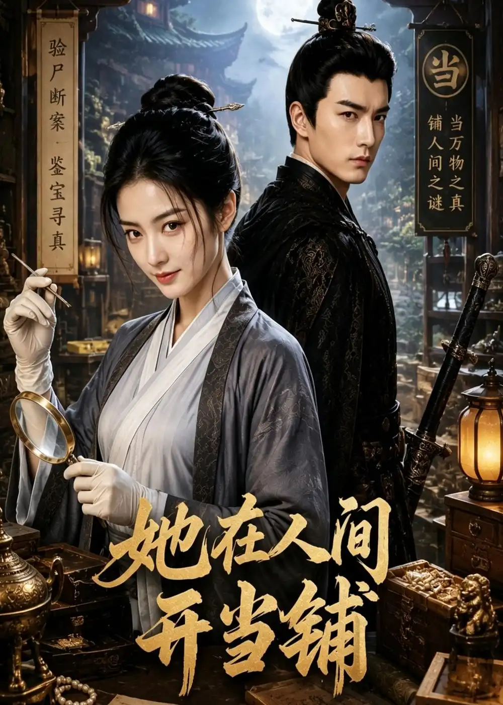 《她在人间开当铺（70集）AI短剧》短剧全集免费在线观看-CD网盘社