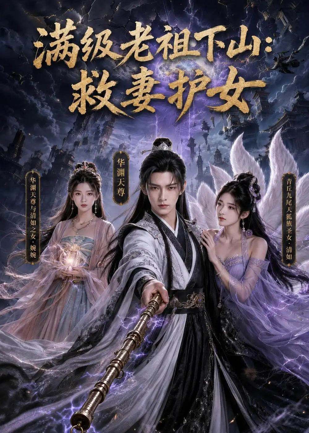 《满级老祖下山：救妻护女&满级老祖下山救妻护女（81集）AI短剧 (2026)》短剧全集免费在线观看-CD网盘社