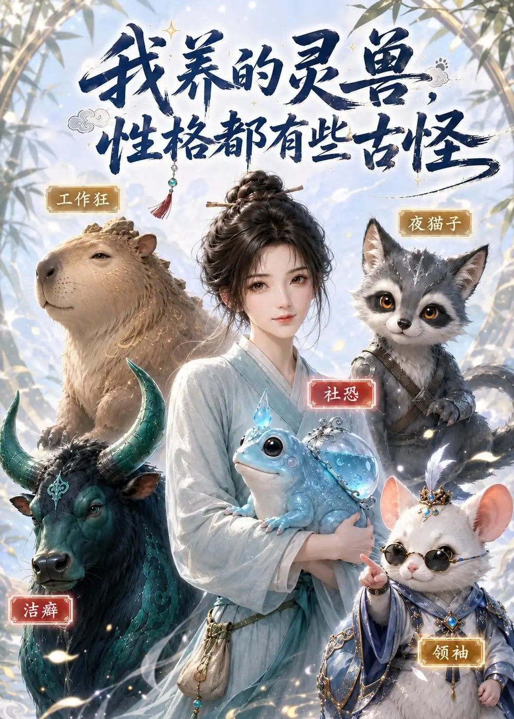 《我养的灵兽，性格都有些古怪&我养的灵兽性格都有些古怪（64集）AI短剧 (2026)》短剧全集免费在线观看-CD网盘社