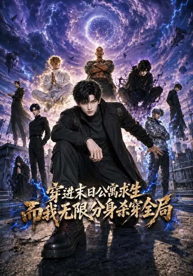 《穿进末日公寓求生，而我无限分身杀穿全局&穿进末日公寓求生而我无限分身杀穿全局（60集）AI短剧》短剧全集免费在线看