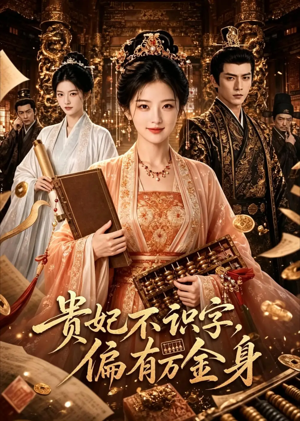 贵妃不识字，偏有万金身&贵妃不识字偏有万金身（45集）AI短剧全集免费在线观看 - 第一搜