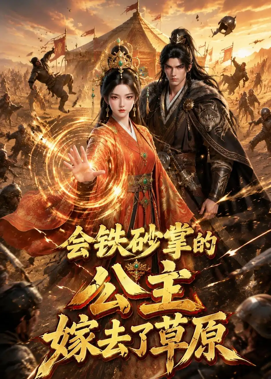 《会铁砂掌的公主嫁去了草原（36集）AI短剧 (2026)》短剧全集免费在线观看-CD网盘社