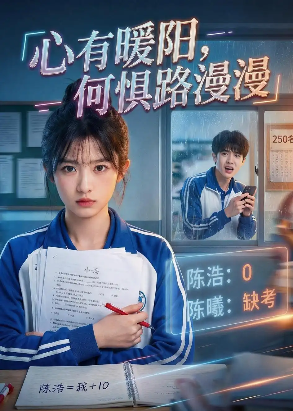《心有暖阳，何惧路漫漫&心有暖阳何惧路漫漫（56集）AI短剧》短剧全集免费在线观看-CD网盘社