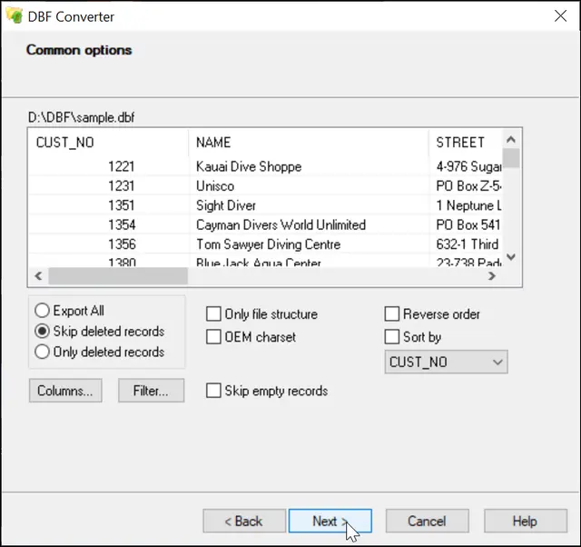 DBF文件转换工具 | DBF Converter v7.87 绿色版