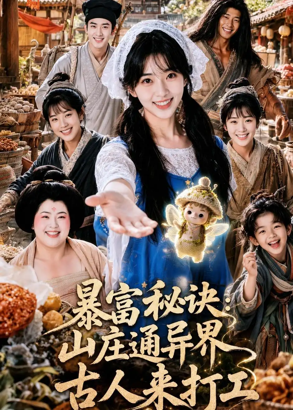 《暴富秘诀：山庄通异界古人来打工&暴富秘诀山庄通异界古人来打工（101集）AI短剧 (2026)》短剧全集免费在线观看-CD网盘社