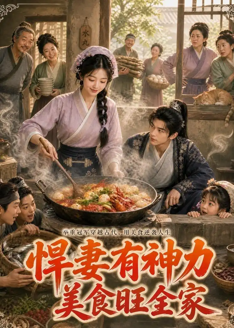 《悍妻有神力，美食旺全家&悍妻有神力美食旺全家（75集）AI短剧 (2026)》短剧全集免费在线观看-CD网盘社