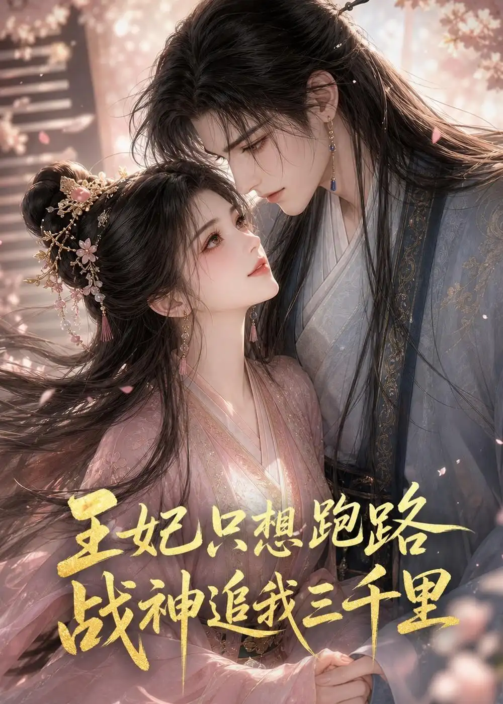 《王妃只想跑路战神追我三千里（50集）AI短剧》短剧全集免费在线观看-CD网盘社