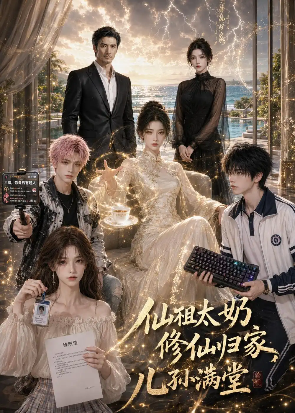 《仙祖太奶修仙归家，儿孙满堂&仙祖太奶修仙归家儿孙满堂（66集）AI短剧 (2026)》短剧全集免费在线观看