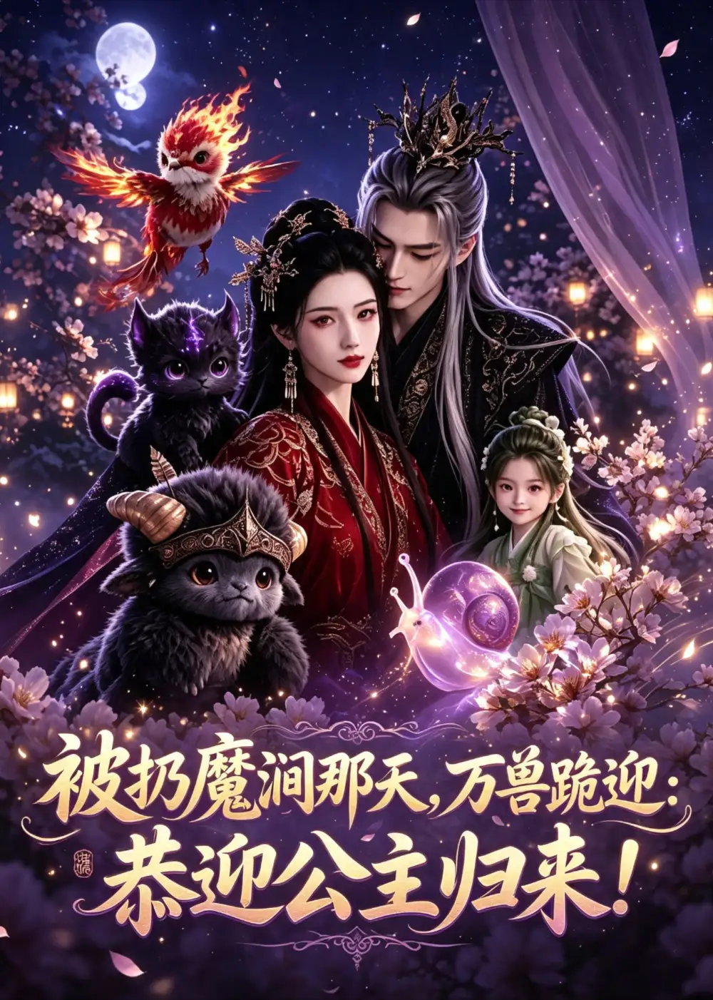 《被扔魔涧那天，万兽跪迎：恭迎公主归来！&被扔魔涧那天万兽跪迎恭迎公主归来（3集）AI短剧》短剧全集免费在线观看-CD网盘社