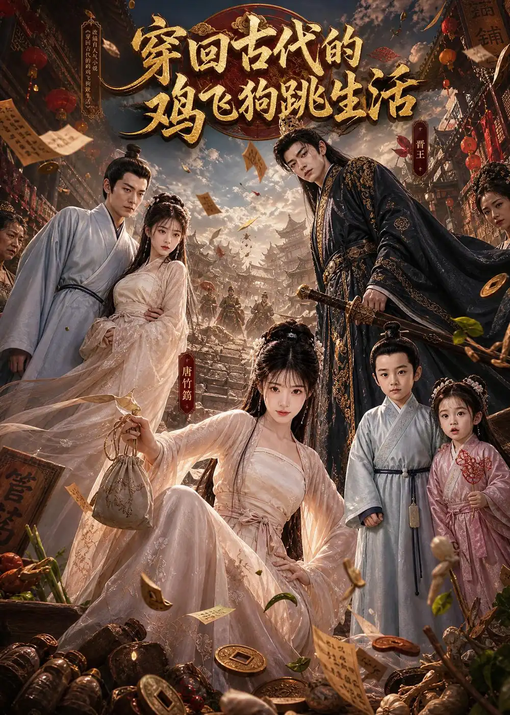 《穿回古代的鸡飞狗跳生活（135集）AI短剧》短剧全集免费在线观看-CD网盘社