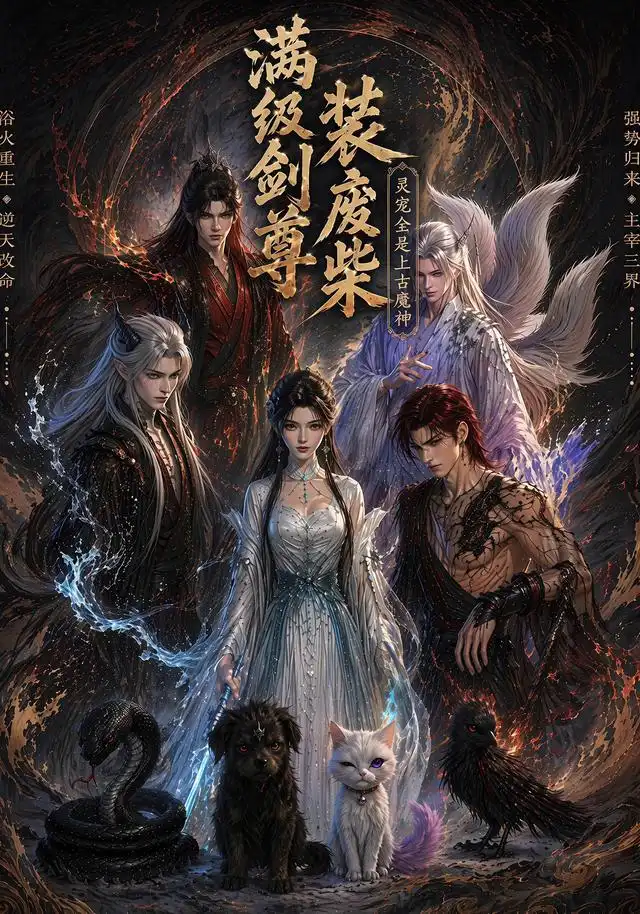 《满级剑尊装废柴灵宠全是上古魔神（75集）AI短剧》短剧全集免费在线看