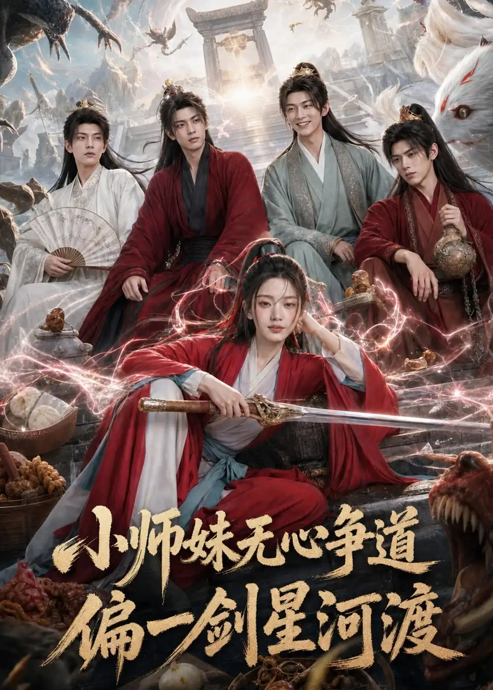 小师妹无心争道，偏一剑星河渡&小师妹无心争道偏一剑星河渡（74集）AI短剧 (2026)全集免费在线观看 - 第一搜