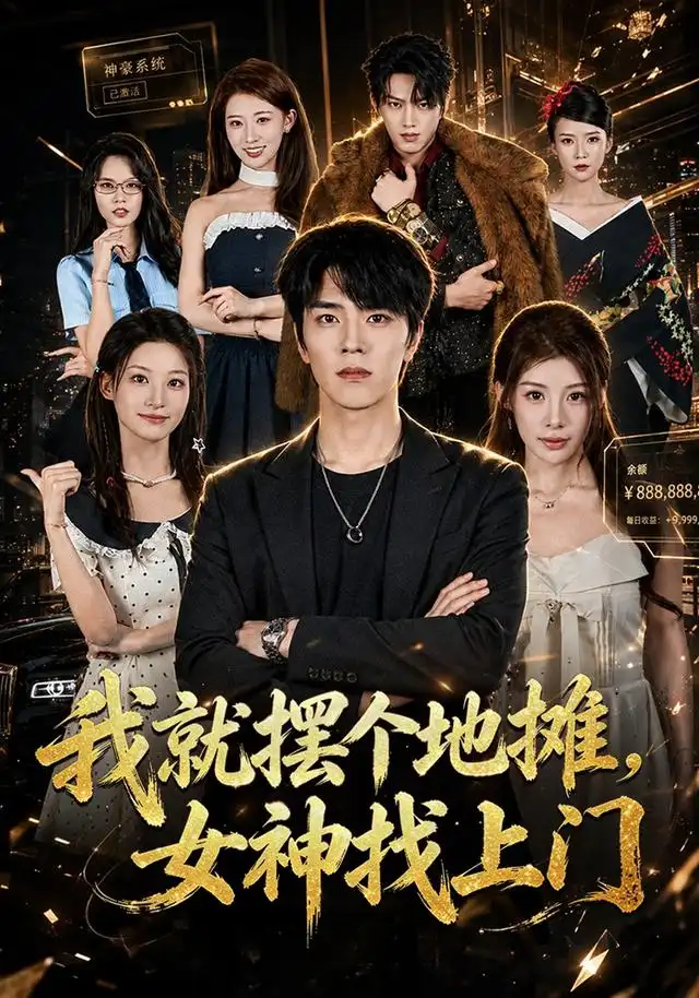 《我就摆个地摊，女神找上门&我就摆个地摊女神找上门（77集）张林烨＆刘予黎》短剧全集免费在线观看-CD网盘社