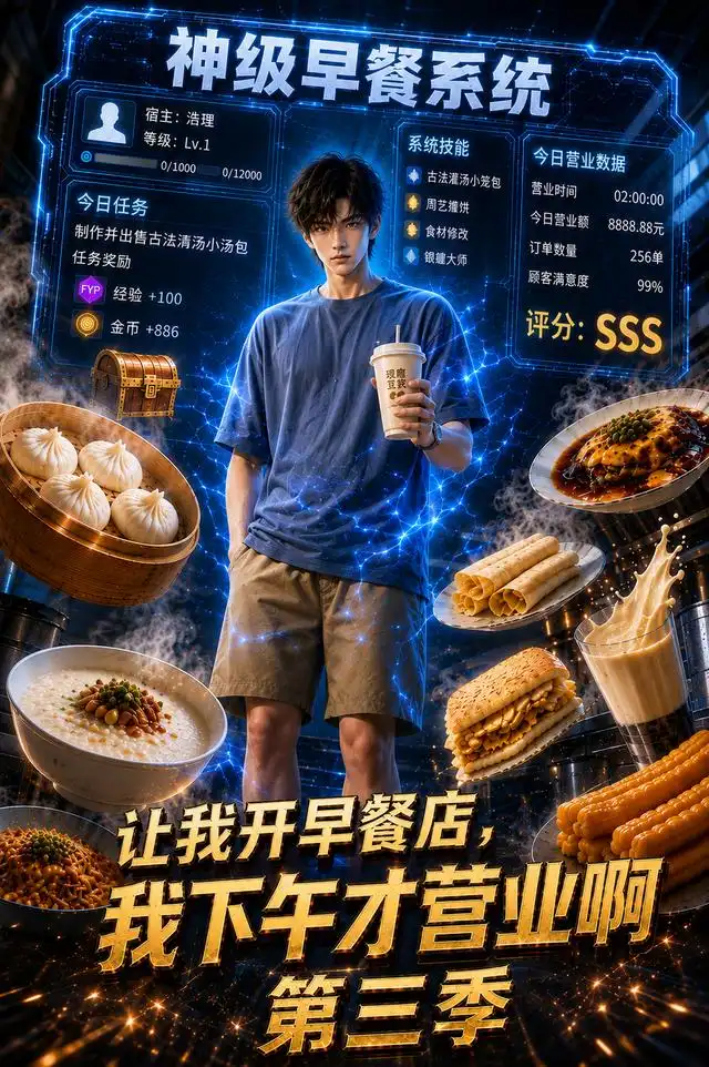 《让我开早餐店，我下午才营业啊第三季&让我开早餐店我下午才营业啊第三季（81集）AI短剧》短剧全集免费在线观看-CD网盘社