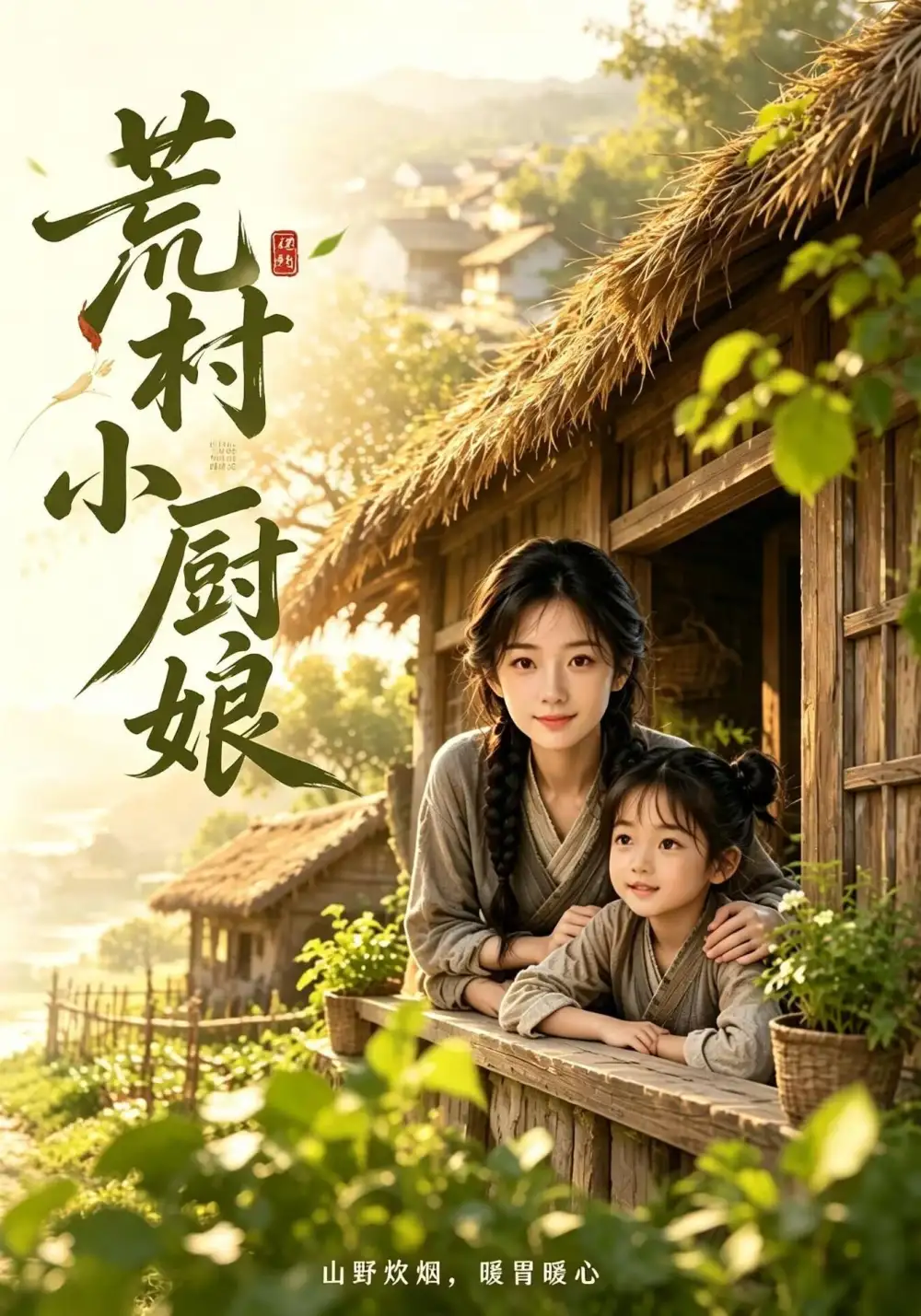 《荒村小厨娘（34集）AI短剧》短剧全集免费在线观看-CD网盘社