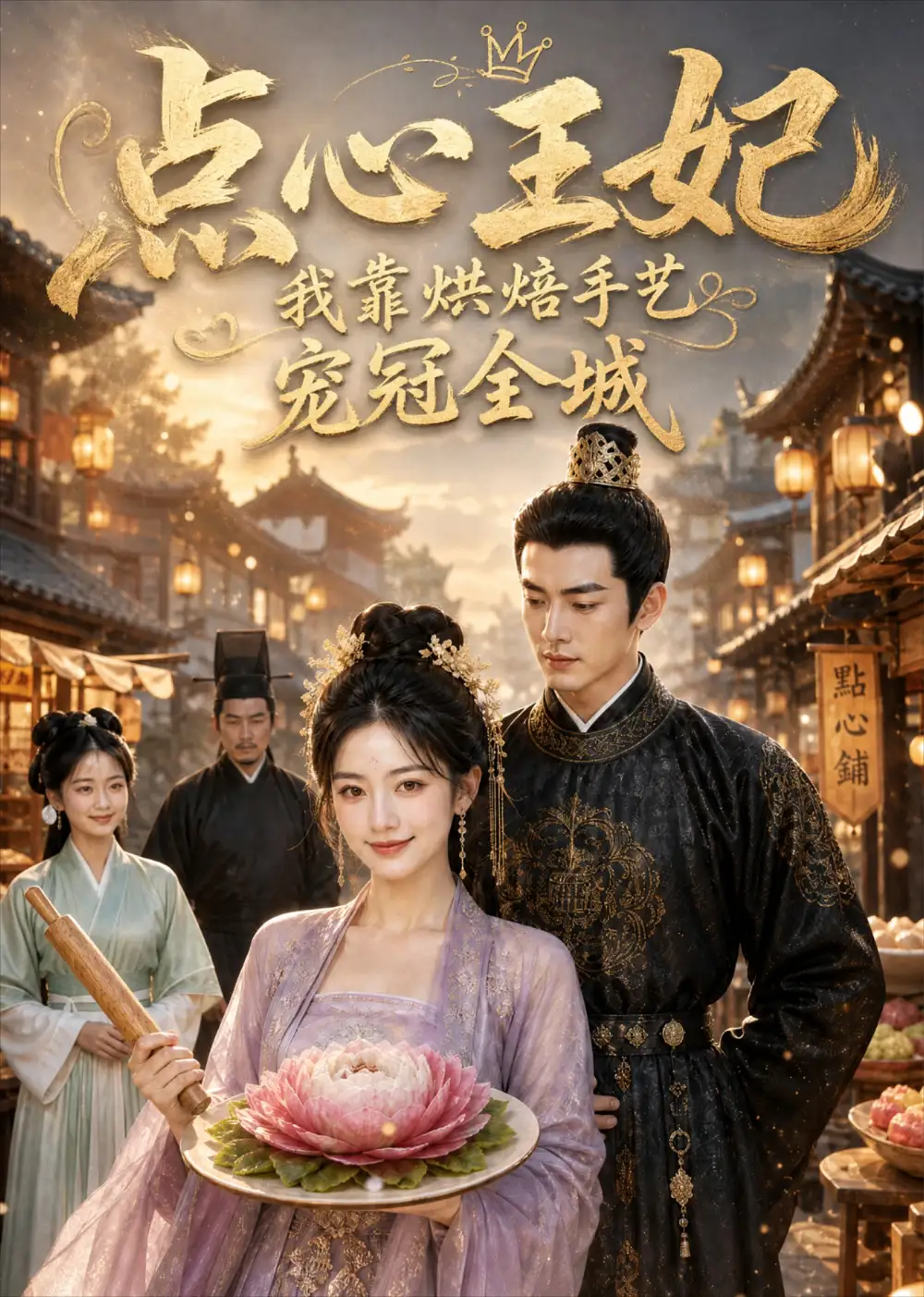 《点心王妃我靠烘焙手艺宠冠全城（40集）AI短剧》短剧全集免费在线观看-CD网盘社