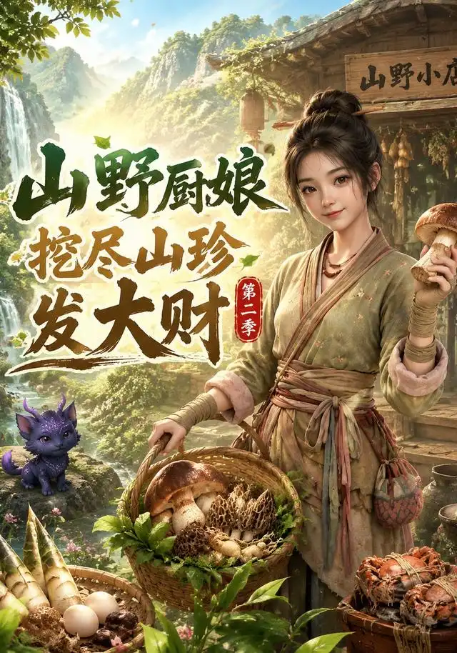 山野厨娘，挖尽山珍发大财第二季&山野厨娘挖尽山珍发大财第二季（76集）AI短剧全集免费在线观看 - 第一搜