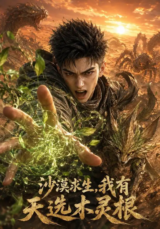 《沙漠求生我有天选木灵根（72集）AI短剧》短剧全集免费在线观看-CD网盘社