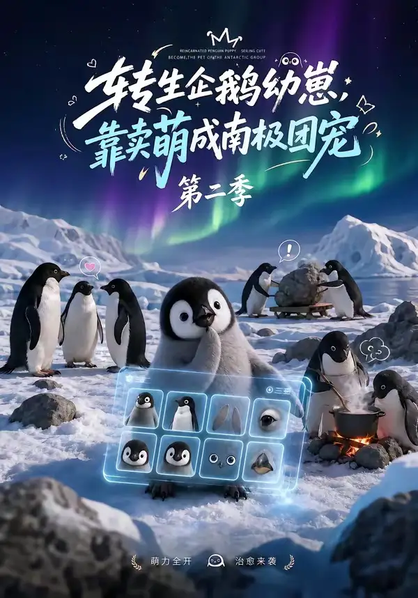 转生企鹅幼崽，靠卖萌成南极团宠第二季&转生企鹅幼崽靠卖萌成南极团宠第二季（65集）AI短剧全集免费在线观看 - 第一搜