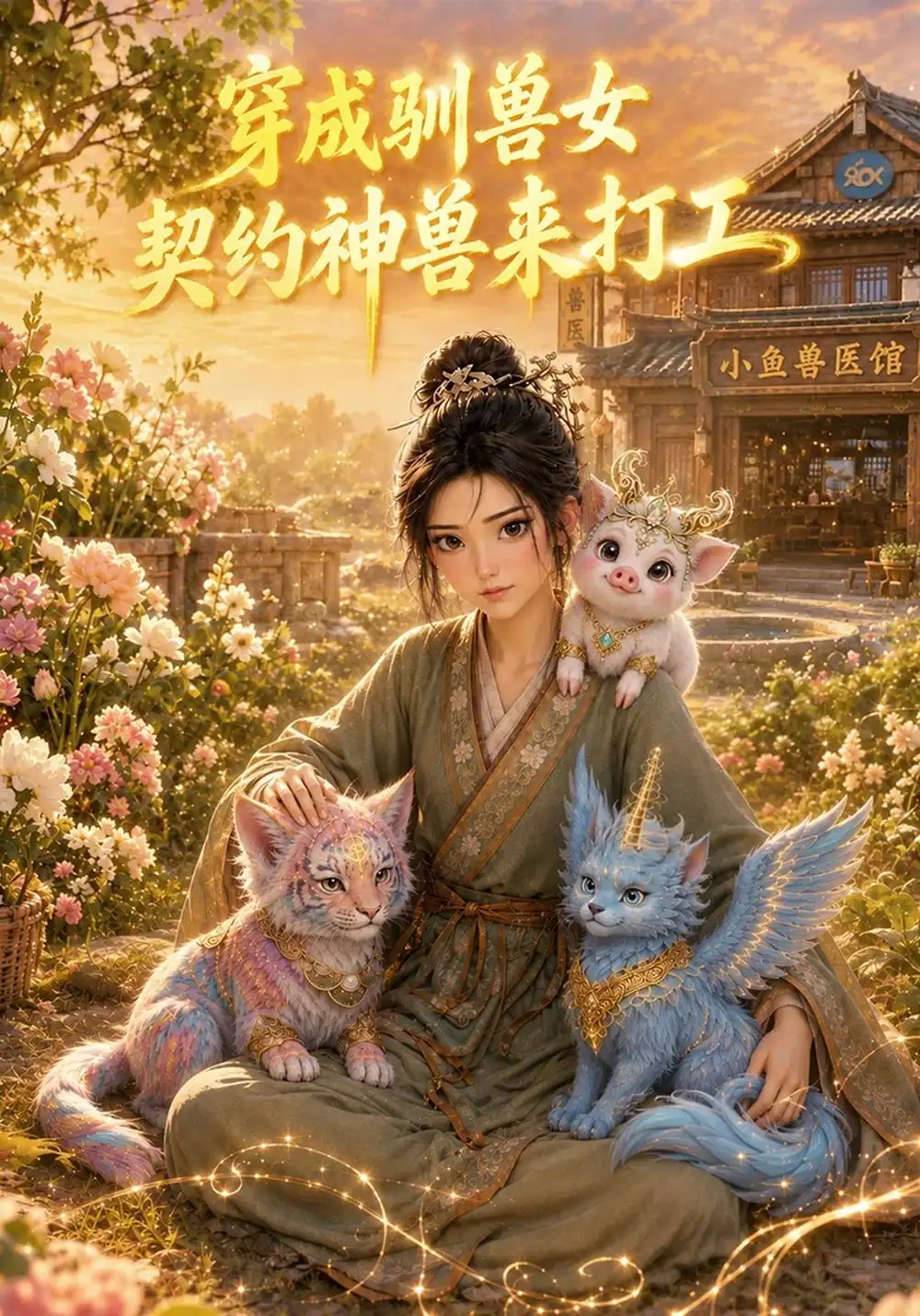 穿成驯兽女，契约神兽来打工&穿成驯兽女契约神兽来打工（38集）AI短剧全集免费在线观看 - 第一搜