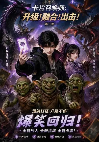 卡片召唤师：升级！融合！出击！第二季&卡片召唤师升级融合出击第二季（70集）AI短剧全集免费在线观看 - 第一搜