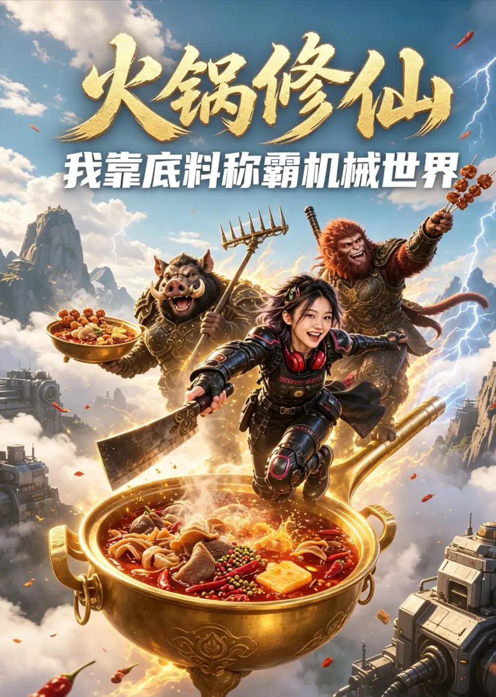 火锅修仙我靠底料称霸机械世界（34集）AI短剧全集免费在线观看 - 第一搜