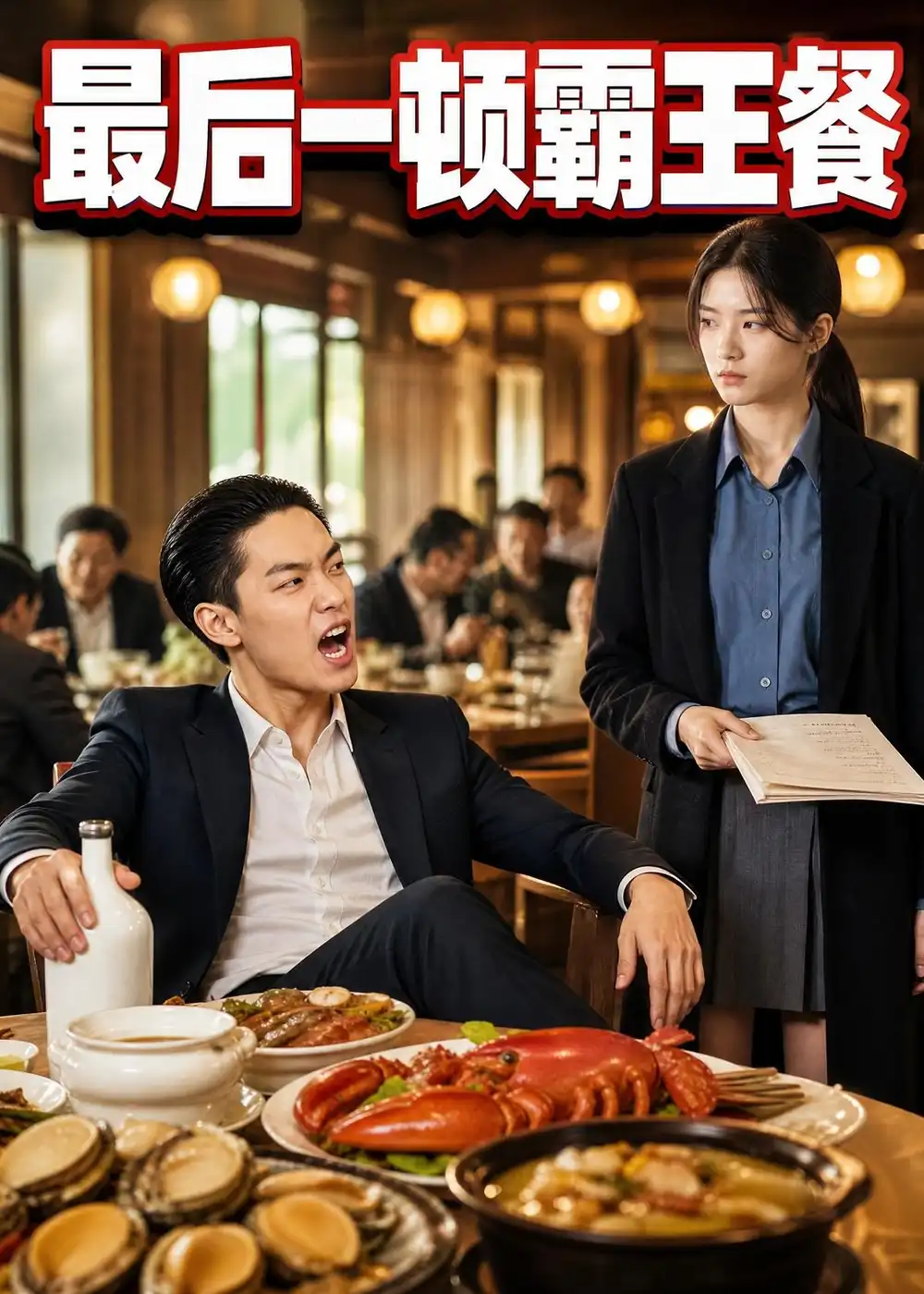 最后一顿霸王餐（50集）AI短剧全集免费在线观看 - 第一搜