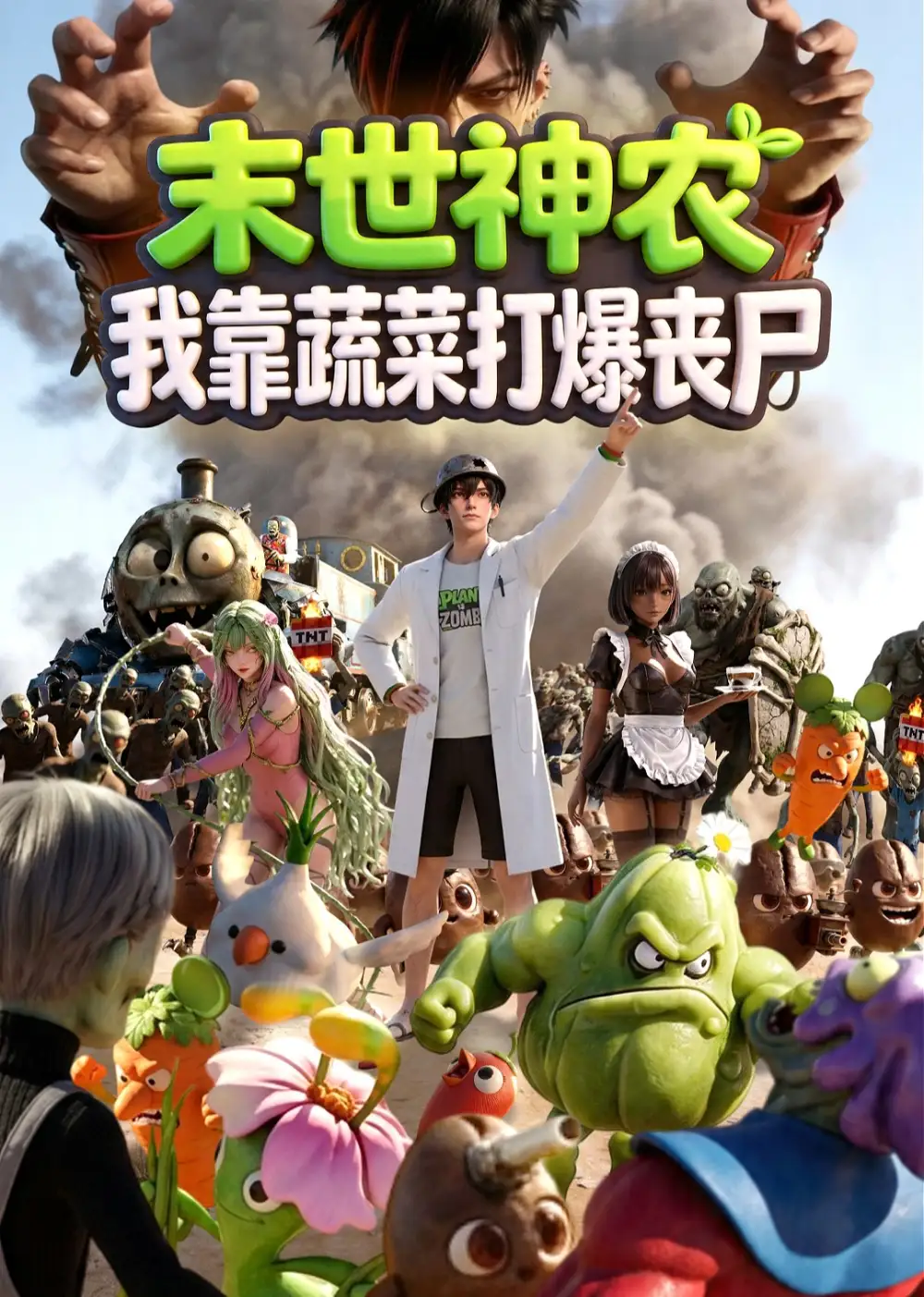 《末世神农我靠蔬菜打爆丧尸（72集）AI短剧》短剧全集免费在线观看-布伊影视网