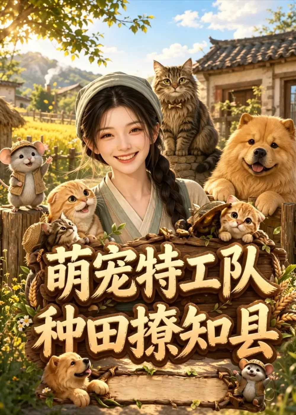 萌宠特工队，种田撩知县&萌宠特工队种田撩知县（86集）AI短剧全集免费在线观看 - 第一搜