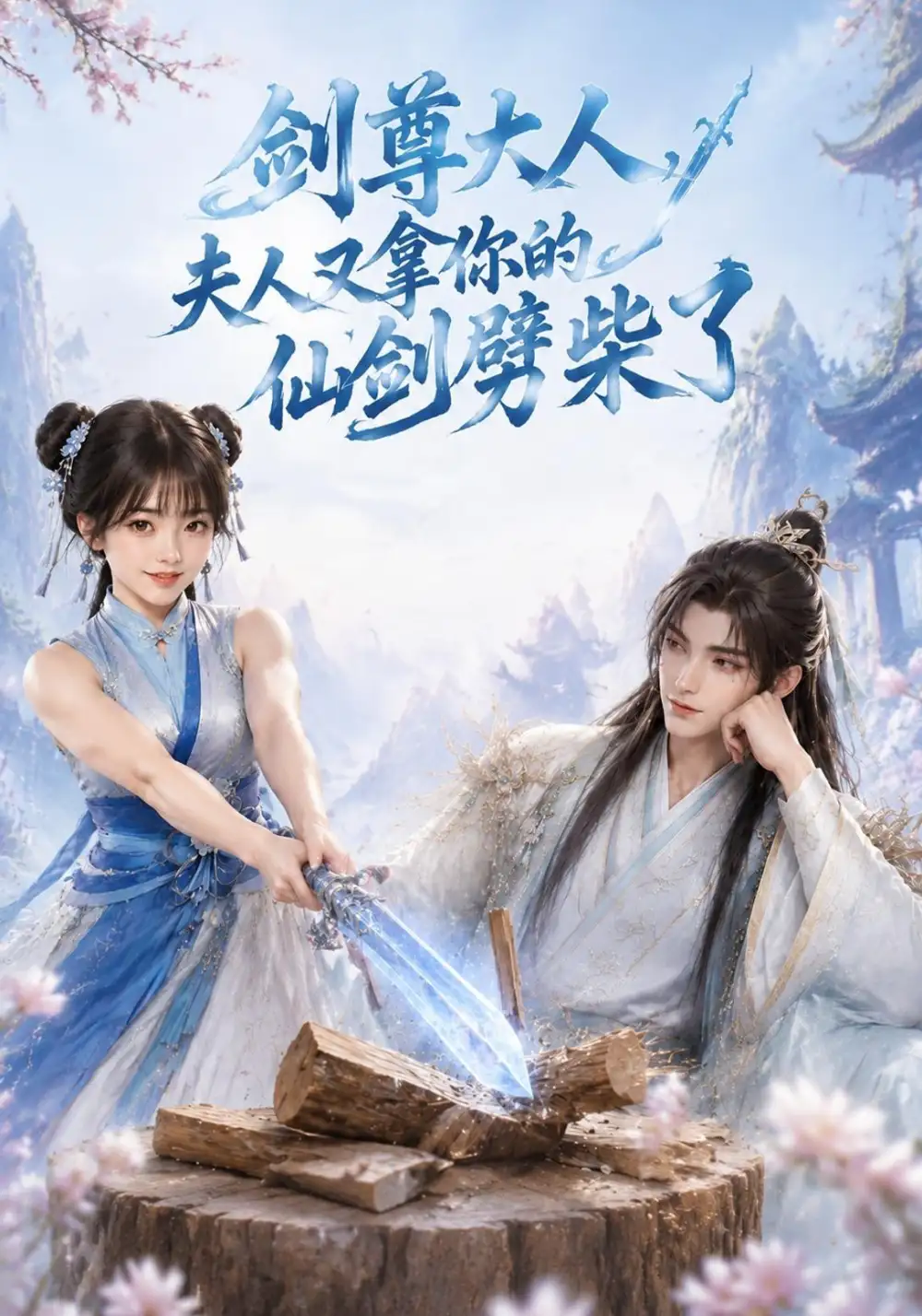 《剑尊大人，夫人又拿你的仙剑劈柴了&剑尊大人夫人又拿你的仙剑劈柴了（60集）AI短剧》短剧全集免费在线观看-CD网盘社