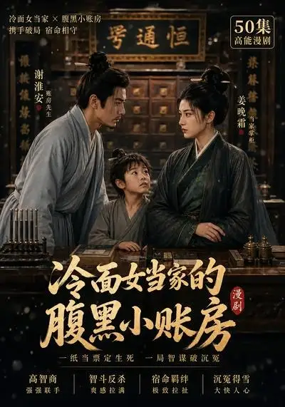 《冷面女当家的腹黑小账房第一季（18集） AI短剧》短剧全集免费在线观看-布伊影视网