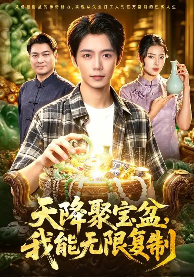 《天降聚宝盆，我能无限复制（96集）夏锦沐&申芳赫》短剧全集免费在线观看-CD网盘社