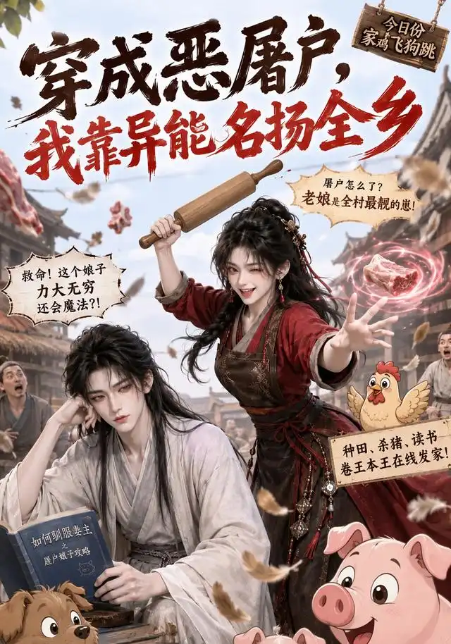 《穿成恶屠户，我靠异能名扬全乡&穿成恶屠户我靠异能名扬全乡（70集）AI短剧》短剧全集免费在线观看-布伊影视网