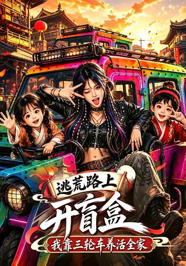 《逃荒路上开盲盒，我靠三轮车养活全家&逃荒路上开盲盒我靠三轮车养活全家（84集）AI短剧》短剧全集免费在线观看-布伊影视网