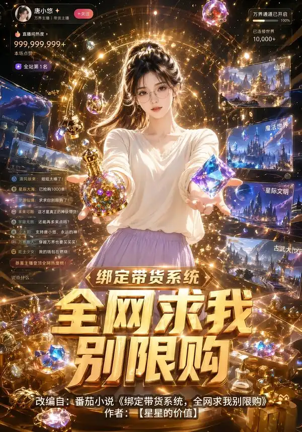 《绑定带货系统：全网求我别限购&绑定带货系统全网求我别限购（116集）AI短剧》短剧全集免费在线观看-CD网盘社