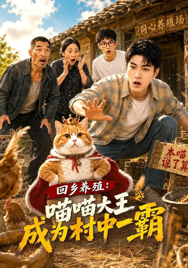《回乡养殖：喵喵大王成为村中一霸&回乡养殖喵喵大王成为村中一霸（80集）AI短剧》短剧全集免费在线观看-CD网盘社