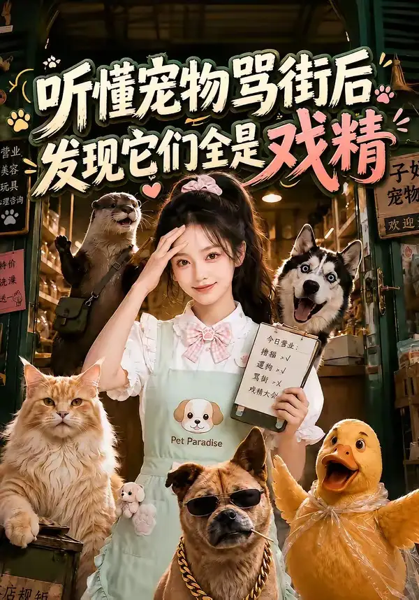 听懂宠物骂街后发现它们全是戏精（74集）AI短剧全集免费在线观看 - 第一搜