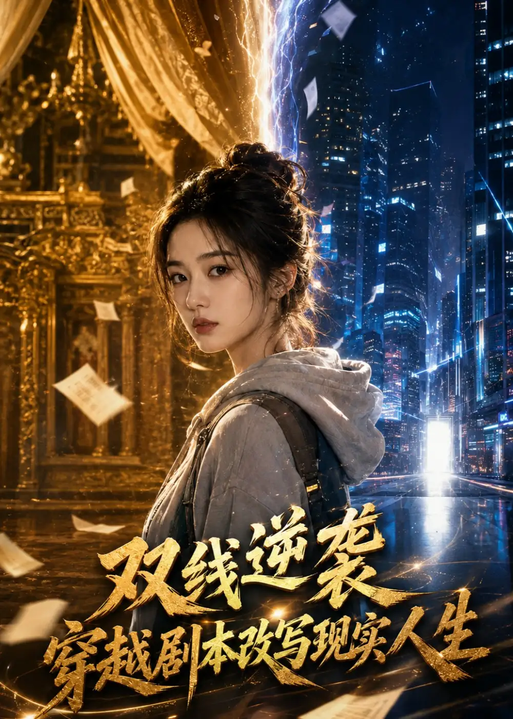 《双线逆袭，穿越剧本改写现实人生&双线逆袭穿越剧本改写现实人生（25集）AI短剧》短剧全集免费在线观看-CD网盘社