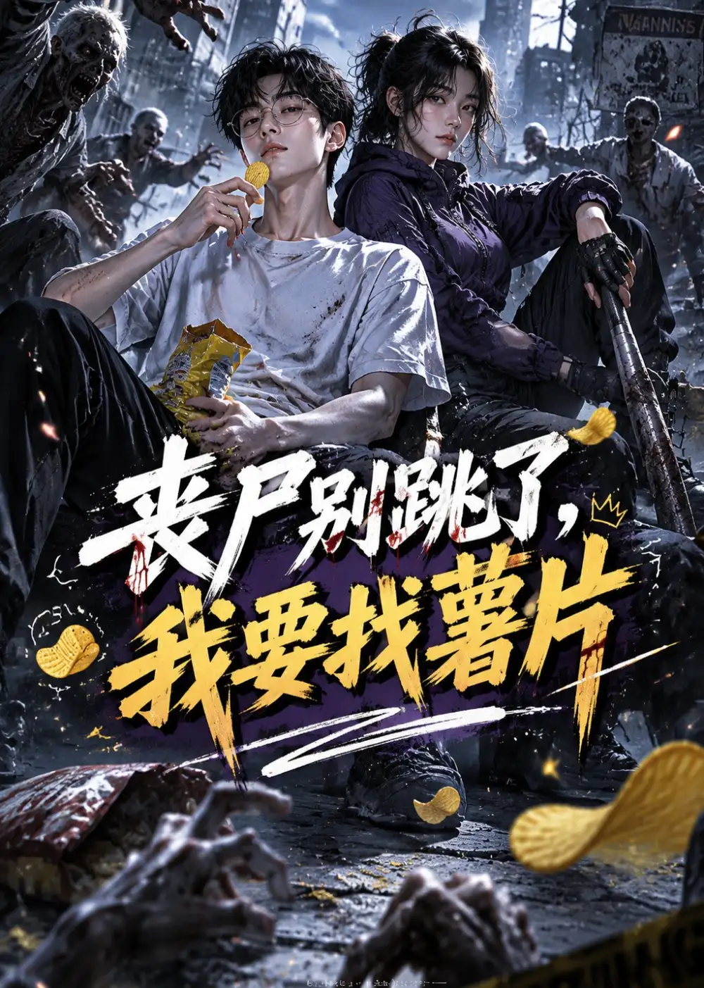 丧尸别跳了，我要找薯片&丧尸别跳了我要找薯片（42集）AI短剧全集免费在线观看 - 第一搜